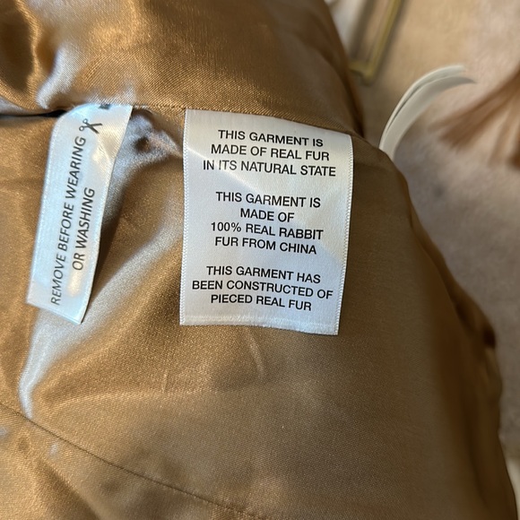 Micheal Kors fur vest - Picture 4 of 4